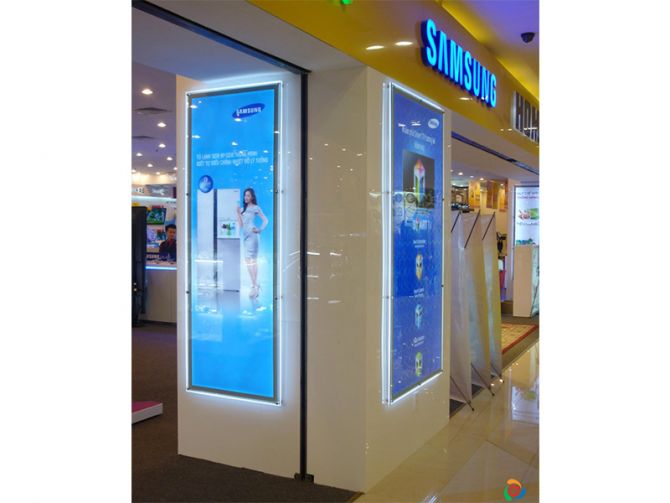 Hộp đèn mica siêu mỏng