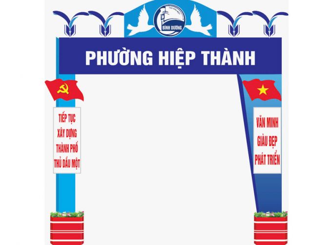 CỔNG CHÀO KHU PHỐ 01