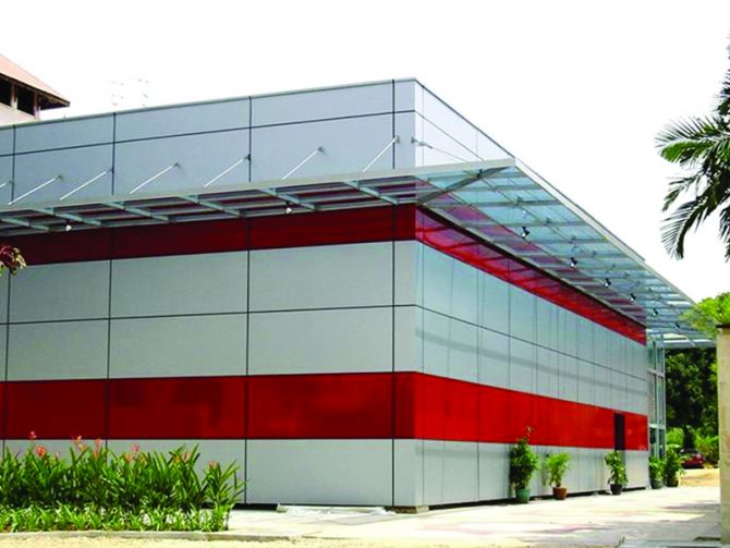 Mặt dựng Alu nhôm 06